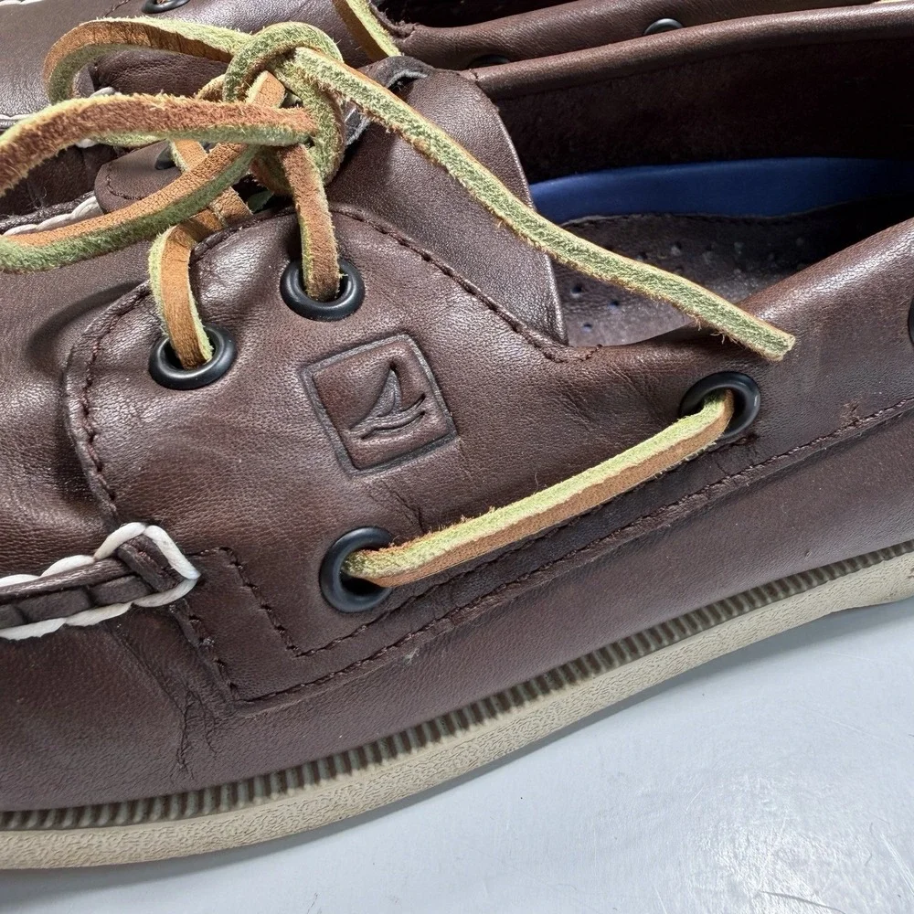 Sperry Men's Leather Boat Shoes Loafers 8.5 Brown